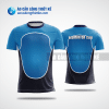 Mẫu áo cầu lông thiết kế giá rẻ Thái Nguyên màu xanh da trời ACLTK161