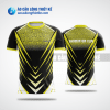 Mẫu áo cầu lông thiết kế tại Hà Nội màu vàng ACLTK22