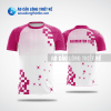 Mẫu áo cầu lông thiết kế tại Hà Tĩnh màu hồng ACLTK23