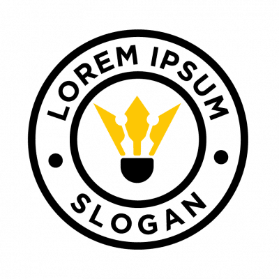 Mẫu logo đội, club, câu lạc bộ cầu lông thiết kế đẹp (114)