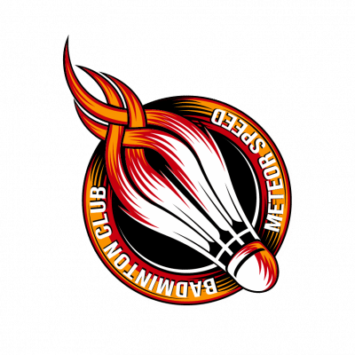 Mẫu logo đội, club, câu lạc bộ cầu lông thiết kế đẹp (228)