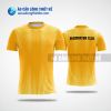 Mẫu may đồng phục cầu lông CLB Trường Đại học Thương mại màu vàng thiết kế lạ ACLTK416