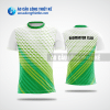 Mẫu áo thi đấu cầu lông CLB Trường Đại học Công nghiệp Hà Nội màu lá thiết kế lạ ACLTK440