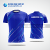 Mẫu áo badminton CLB Trường Đại học Lâm nghiệp màu xanh biển thiết kế giá rẻ ACLTK457