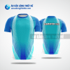 Mẫu áo thi đấu cầu lông CLB Bắc Giang màu xanh da trời thiết kế giá rẻ ACLTK505