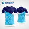 Mẫu áo thun cầu lông CLB Kiên Hải màu xanh da trời thiết kế chính hãng ACLTK775